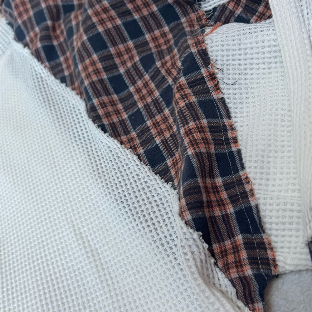 POL Plaid Patchwork Hooded Jacket - image 4